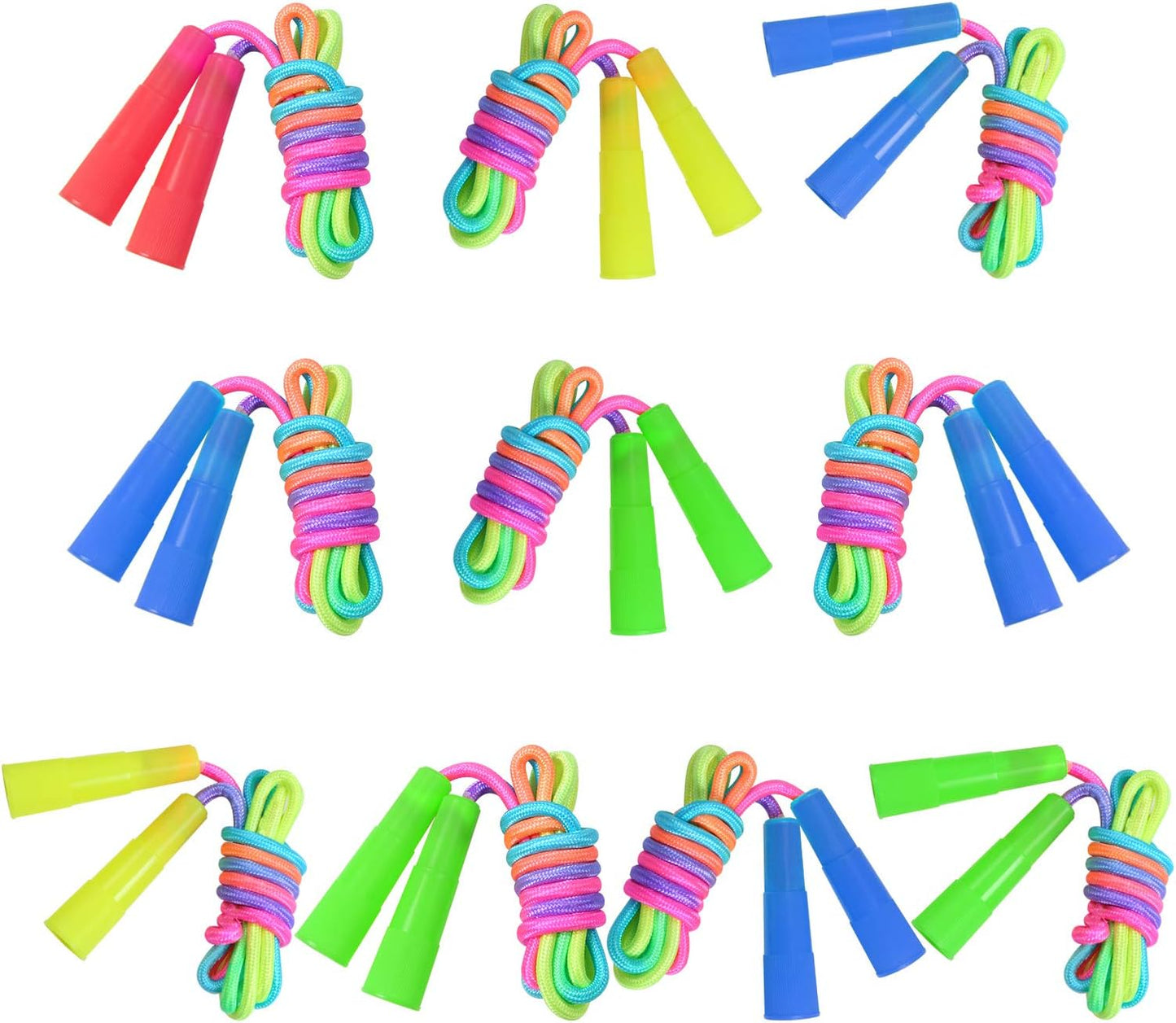 MOVING EARS Rainbow Jump Rope Set Jumping Ropes Skipping Ropes