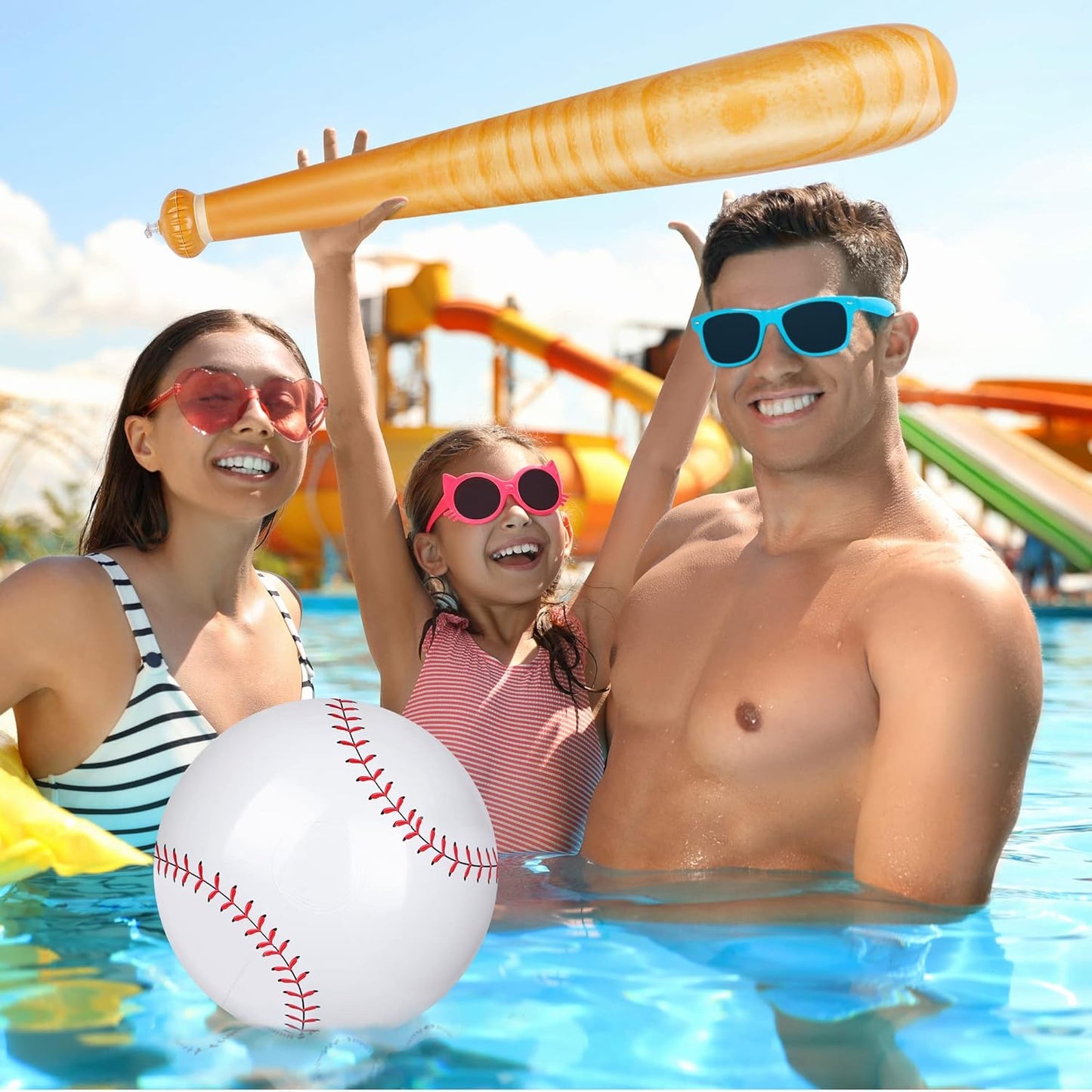 MOVING EARS Pieces Inflatable Baseball Set