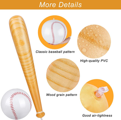 MOVING EARS Pieces Inflatable Baseball Set