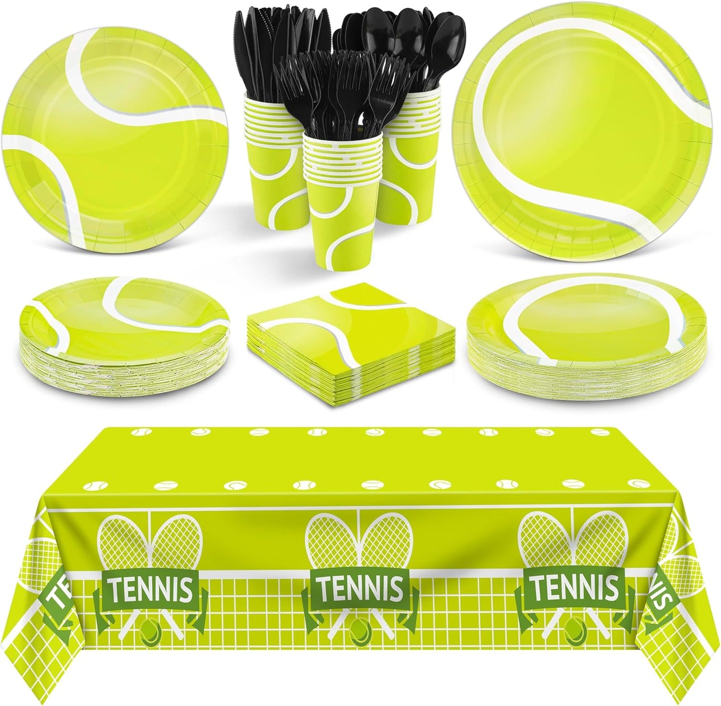MOVING EARS 169-Piece Golf Party Supplies