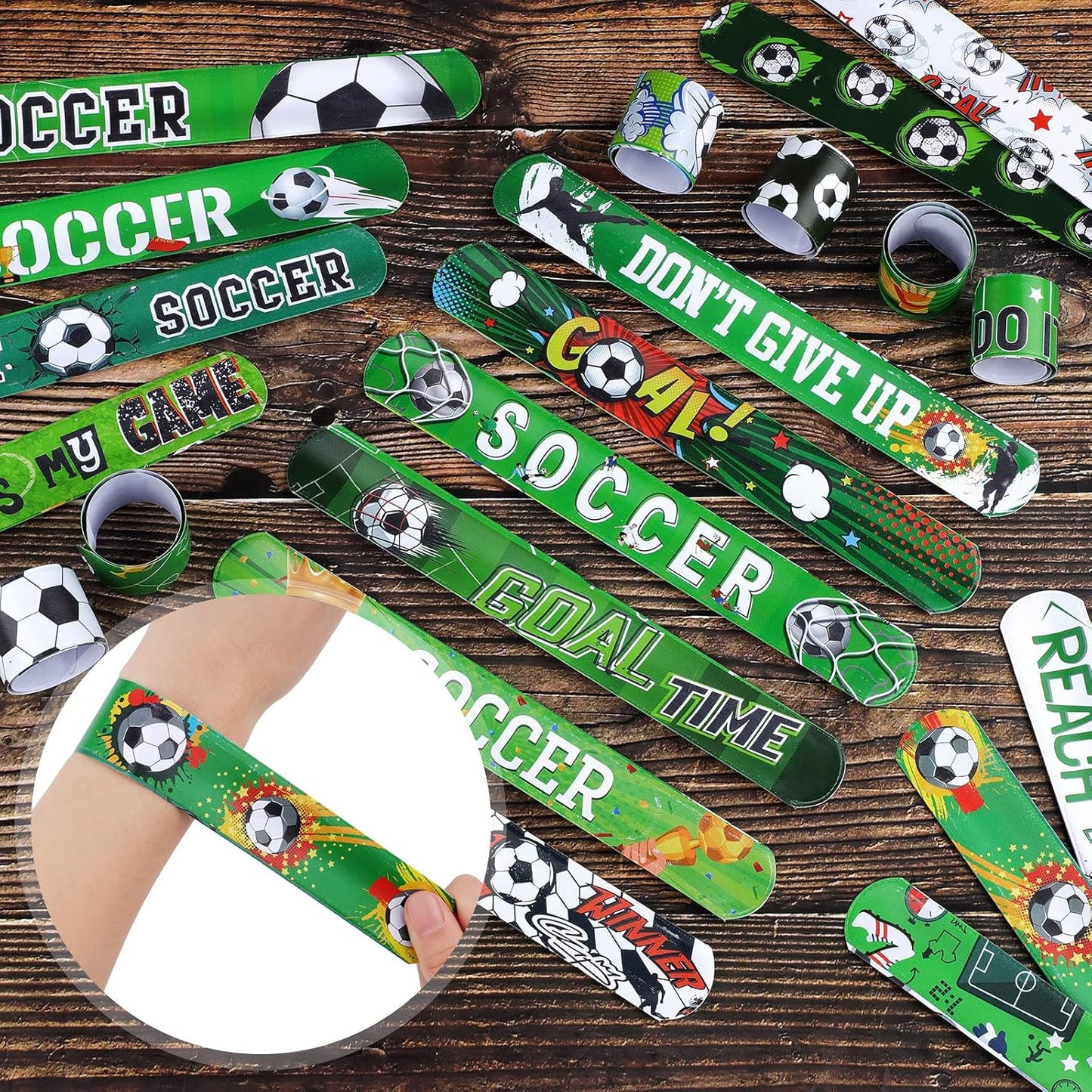 MOVING EARS Snap Bracelets Wristbands Sport Slap Bracelets
