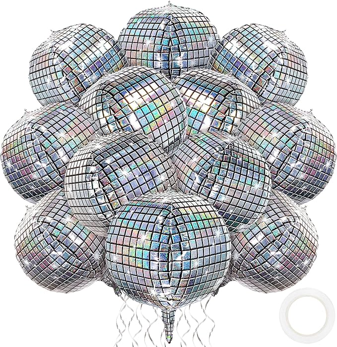 MOVING EARS 12 Pieces 18 inches Golf Balloons Golf